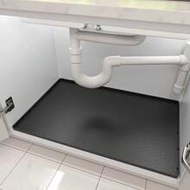 Sink Mat - Silicone Sink Mat, Waterproof Sink Protector Mat For Kitchen Countertop, Cabinet, Shelves