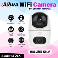 Dahua CCTV Hero Dual Series 3+3MP Indoor Wi-Fi Dual-Lens Pan & Tilt Camera H3D-3F