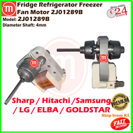 Sharp / Hitachi /Samsung  / LG / Elba / Goldstar Fridge Refrigerator Freezer Freeze Fan Motor 2J01289B