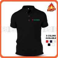 7-Eleven 7 Eleven 7-11 7E Mart Embroidery Cotton Polo Collar T Shirt XS-3XL T-Shirt Tshirt Unisex Ca