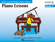หนังสือเปียโน Hal Leonard Student Piano Library Lessons (Book & Audio) Book 1