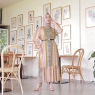 Amira OUTER DRESS PATTERN RAYON VISCOSE by Wilujeng Ayu gamis