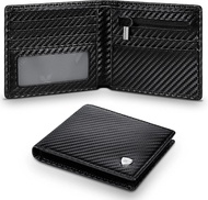 Teehon New Business Wallet, RFID Blocking Multi Card Slots With Zipper Coin Men's Wallet Fashion Coin Purse