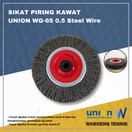 UNION WG-65 Wire Plate Brush 0.5 Steel Wire Plate Brush