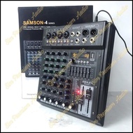 CUCI GUDANG Mixer Audio 4 Channel ASHLEY SAMSON-4 New Series Usb Mp3