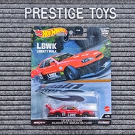 Hotwheels LBWK R34 Super Silhouette Nissan Skyline Mountain Drifters 2021 First Edition RED