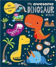 MY AWESOME DINOSAUR BOOK恐龍幼兒啟蒙操作硬頁英文童書