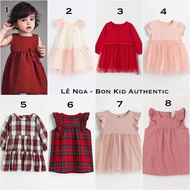 Genuine HM UK/JP/US cute baby girl dress size 4-6m to 3-4y