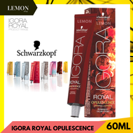 Schwarzkopf Igora Royal Opulescence 60ml ชวาร์สคอฟ อีโกร่า รอยัล โอพูเลสเซ็นท์ คัลเลอร์ ครีม สีย้อมผ