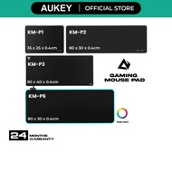 Aukey Gaming Mouse Pad with Smooth Surface, Non-Slip Rubber Base, Anti-Fraying Stitched Edges RGB