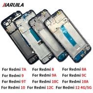 For Xiaomi Redmi 10 10A 10C 7A 8 8A 9 9A 9C 9T 12 12C 4G 5G Middle Frame Front Bezel Cover Chassis H