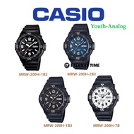 Jam tangan fesyen lelaki (2 YEARS WARRANTY) Casio Original MRW-200H Series Analog Men's Watch