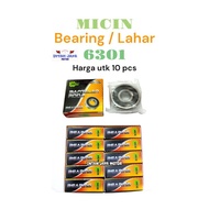10 PCS MICIN BEARING 6301 LAHER 6301 KLAHER 6301 LAHAR 6301 MOTORCYCLE WHEEL BEARING