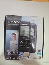 SONY ICD-PX312M 數位錄音筆 上堂返學會議紀彔  靚聲 全套