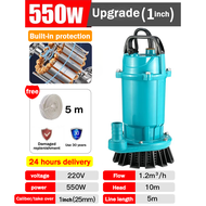 【Water packet return】Electric Water Pump Peripheral Booster Pump 0.5HP 1HP Self-priming Jet Booster 