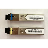 SFP Module 1 PAIR SC or LC 1.25Gbps Single mode single core fiber SFP optical module