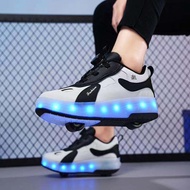Skates Four-Wheel Sports Transformative Shoes Detachable Adult Skate Shoes Invisible the Skating Sho