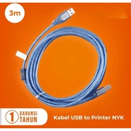 3M NYK High Speed 480Mbps USB Printer Cable