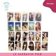 LE SSERAFIM POB - EUNCHAE CHAEWON SAKURA OFFICIAL PHOTOCARD