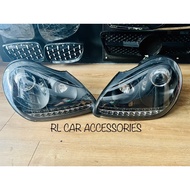 Porsche cayenne 955 2003 - 2007 DRL Daylight front Projector Headlamp Headlight head lamp light LED 