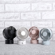 Mini New Product usb Small Fan4Same Style Macaron Desktop Mini Fan Muji Fan Rechargeable Fan