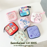 【imamura】 For Sennheiser CX 300S In-Ear Earphone Cute Cartoon Pattern Coin Purse Wallet Bag Zipper S