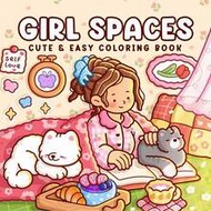 1pc FUZZY IN LOVE: Coloring Book For Adults And Teens, Super Cute Designs Of Cozy, Hygge Spaces For 