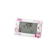 Rhythm (RHYTHM) Kirby of the Stars alarm clock fun action digital clock with calendar pink 10x16.2x4.5cm 8RDA81KB03