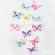 5CM Simulation Butterfly Scene Layout Props 3D Butterfly Accessories Wall Stickers Home Decoration C