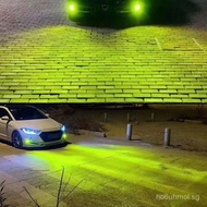 Car LED Headlight Super Bright Yellow Light Lemon Yellow Lime Lemon Green Fog Lamp H11 H7 9005 9006