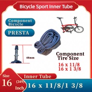 Bicycle Inner Tube – Racing 16 x 1 3/8 (349, 1 Pc)