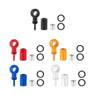 [tenlzsp0bc] Hydraulic Brake Fitting Banjo, Hose Insert, Nut, Sealing , Hydraulic Hose Fitting Kit B