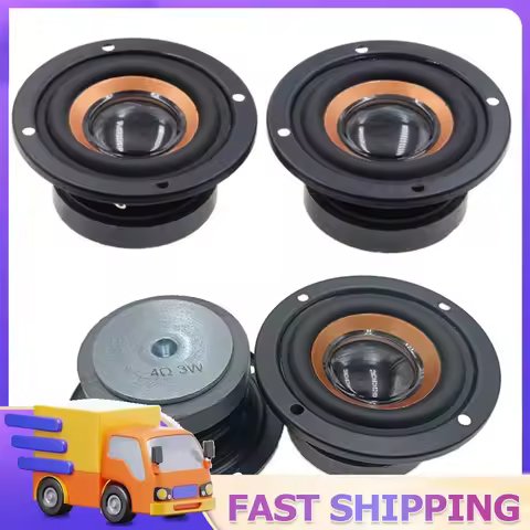 2 Inch 3W Speaker Full Frequency Bass Loudspeaker 4Ohm Circular Small Audio Speaker 64MM Audio Speak
