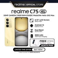 ✨NEW✨Realme C75 5G Smartphone | 8GB RAM + 256GB ROM | 67W SUPERVOOC Charging | 5000mAh Battery | And