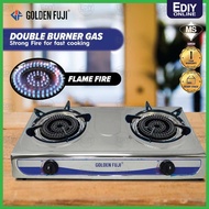 【 SIRIM 】Heavy Duty Golden Fuji GF3000 Double Cast Iron Burner 150MM Fast Cooking Dapur Gas Cooker S