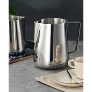 [READY STOCK] BARISTA LATTE ART PITCHER THICK QUALITY 350ml 600ml STAINLESS STEEL MILK PITCHER FROTH
