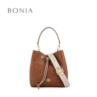 Bonia Chestnut Camilla Bucket Bag