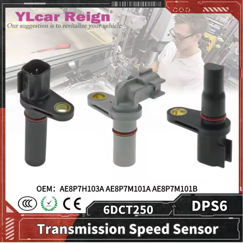 3pc/set 6DCT250 DPS6 AE8P7H103A AE8P7M101A AE8P7M101B Automatic Transmission Speed Sensor Kit For Fo