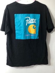 Patta 荷蘭品牌聯名Carhartt T Shirt unisex 女XL 男S-M