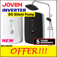 Joven SC33iP / SC33iP-RS DC Silent INVERTER PUMP SL30iP Instant Shower Water Heater with Rain Shower Safety ELCB SL30IP-RS(SL30IP WHITE whithout rain shower Got include Inclinable Wall Bracket Only)/ Midea / Panasonic / Alpha