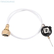 TIANCHUANG Inflation Valve Adapter Gas Tank Inflatable Inflation Valve Inflation Valve Connector Cha
