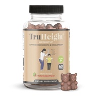 TruHeight Growth Gummies (Watermelon) Natural Growth & Development Supplement for Kids & Teens - End