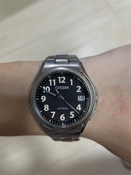 Citizen Attesa Eco-Drive 光動能 電波錶 Duratect Titanium Watch