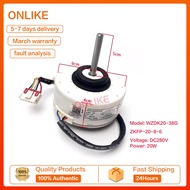 OEM Air Conditioning Motor 20W WZDK20-38G (ZKFP-20-8-6) Brushless DC Fan Motor