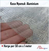 Kawat Nyamuk Jaring Aluminium / Kasa Nyamuk / Jaring Kawat Parabola Anti Karat Murah