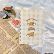 Wirebound Notebook Ringbound With A5 Lines Gudetama Pattern