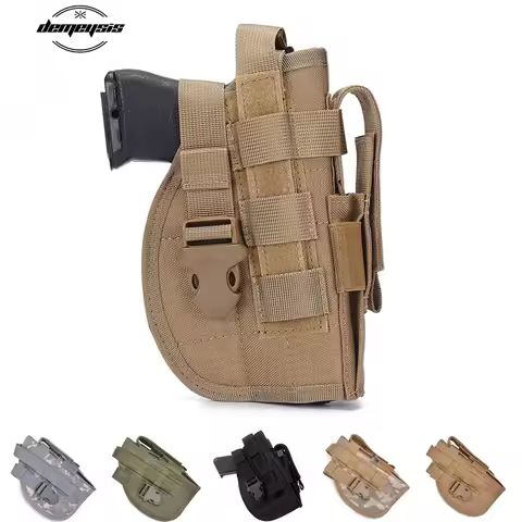 Universal Right Hand Tactical Gun Holster Hunting Belt Pistol Pouch for Pistol Beretta 92F for Glock
