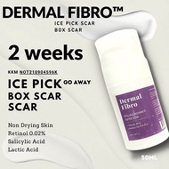 STAGE 3 ICE PICK SCAR CREAM Dermal Fibro™ Scar Cream Parut Jerawat Paling lekuk Krim Parut Terbaik