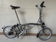 Brompton 原廠正品 小布  C line 2017 清漆銅焊 95新 M3