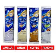 Ensure Gold Sachet Travel Pack 60.6g (Vanilla, Coffee, Wheat, Plant Based) Expiry:08/2026